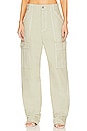view 1 of 5 Wide Cargo Workwear Pants in Sage