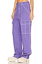 view 3 of 5 PANTALONES WIDE CARGO WORKWEAR in Purple