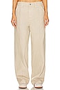 view 1 of 4 Workwear Oversized Pant in Taupe