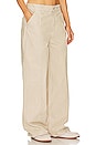 view 2 of 4 Workwear Oversized Pant in Taupe