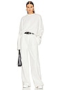 view 4 of 4 Organic Blend Enzyme Trousers in White