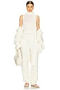 view 5 of 6 Tess Knit Pant in Ivory