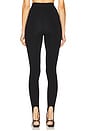 view 4 of 6 Hayleigh Stirrup Pant in Black