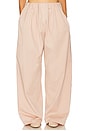view 1 of 6 PANTALON COTTON TWILL PUFF PANT in Shell