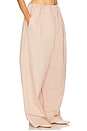 view 2 of 6 PANTALON COTTON TWILL PUFF PANT in Shell