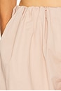 view 6 of 6 PANTALON COTTON TWILL PUFF PANT in Shell