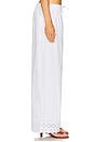 view 3 of 6 The Summer Pant With Vintage Swiss Embroidery in White