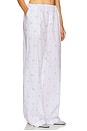 view 2 of 6 House Pants in Fleur Print Stripe in Blue Fleur Stripe