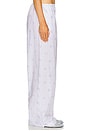 view 3 of 6 House Pants in Fleur Print Stripe in Blue Fleur Stripe
