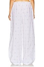 view 4 of 6 House Pants in Fleur Print Stripe in Blue Fleur Stripe