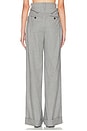 view 5 of 7 The Paperbag Trouser in Grey Melange
