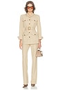 view 5 of 6 The Kick Flare Suit Pant in Camel
