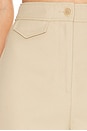 view 6 of 6 The Kick Flare Suit Pant in Camel