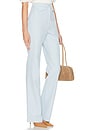 view 2 of 6 The Kick Flare Suit Pant in Pale Blue
