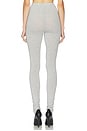 view 5 of 7 The Extra Long Jersey Legging in Heather Grey