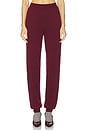 view 1 of 6 Kerstin Knit Jogger in Oxblood