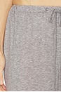 view 6 of 6 Elastic Pants in Everyday Jersey in Dark Heather Grey