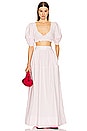 view 4 of 4 Poplin Maxi Skirt in Pale Pink