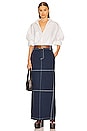 view 4 of 4 Maxi Skirt in Navy