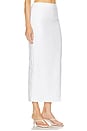 view 2 of 6 Linen Maxi Skirt in Natural White