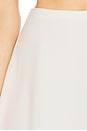 view 6 of 6 The Heavy Crepe Midi Skirt in Ivory
