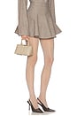 view 2 of 6 The Tweed Coquette Skirt in Taupe Melange