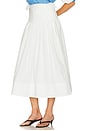 view 3 of 6 FALDA WRAP SKIRT in White