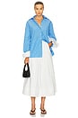 view 5 of 6 FALDA WRAP SKIRT in White