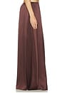 view 3 of 6 The Silk Charmeuse Maxi Skirt in Fudge