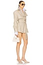 view 3 of 4 The Short Trench Jumpsuit in Khaki