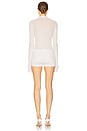 view 3 of 4 Gretel Collared Romper in White
