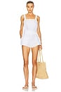 view 1 of 5 The Summer Playsuit With Vintage Swiss Embroidery in White