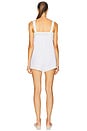 view 4 of 5 The Summer Playsuit With Vintage Swiss Embroidery in White