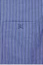 view 4 of 4 CAMISETA TAMAÑO GRANDE PINSTRIPE POPLIN in Blue Pinstripe