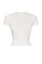 view 6 of 7 Baby Tee in 2nd Skin Jersey in Cream