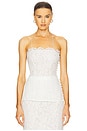 view 1 of 5 The Forever Audrey Lace Camisole in White