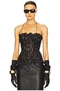 view 2 of 6 The Lace Camisole in Black