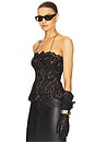 view 3 of 6 The Lace Camisole in Black