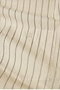 view 8 of 8 Pinstripe Poplin Oversized Shirt in Cream & Black Stripe