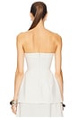 view 3 of 4 The Heavy Crepe Tunic Top in Ivory