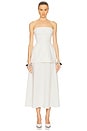 view 4 of 4 The Heavy Crepe Tunic Top in Ivory
