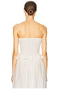 view 3 of 4 The Smocked Tunic in Silk And Wool in Ivory