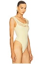 view 3 of 5 Brie Bodysuit in Butter Yellow