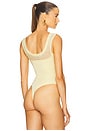view 4 of 5 Brie Bodysuit in Butter Yellow