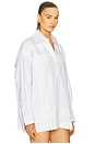 view 2 of 5 The Summer Overshirt With Vintage Swiss Embroidery in White