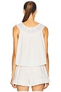 view 3 of 4 The Summer Vintage Top in White