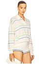 view 2 of 5 Kaysee Oversized Polo in Cream Multi