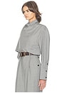 view 3 of 5 The Left Bank Layered Shirt in Grey Melange