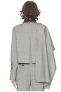 view 4 of 5 The Left Bank Layered Shirt in Grey Melange