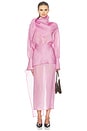 view 4 of 4 The Silk Gazar Shirt in Ash Rose